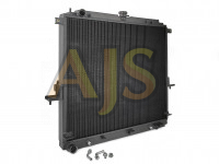 Радиатор алюминиевый Nissan Pathfinder Navara (05-) 2.5DTi 42мм AT AJS (черный)