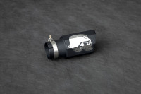 Taiko насадка на глушитель Череп короткая (правая 76мм)