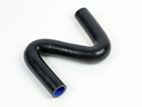 Патрубок водостойкий универсальный Z-образный 16мм (черный)