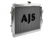 Радиатор алюминиевый Toyota 4Runner N50 N60 85 - 2.4L 40mm AT AJS (серый)