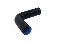 Патрубок силиконовый 90 градусов 32 мм 150*150 мм (черный)