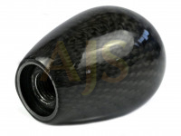 Насадка на ручку КПП карбон высокая