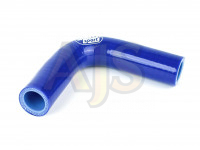 Патрубок силиконовый 90 градусов 22 мм (синий)