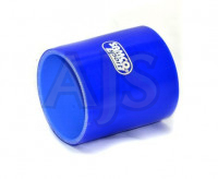 Патрубок силиконовый 0 градусов 42 мм длина 100 мм (синий)