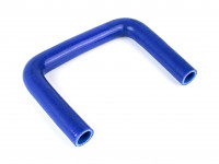 Патрубок водостойкий универсальный П-образный 12мм (синий)