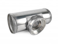 Фланец с пайпом под блоу-офф HKS (57мм)