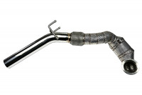 Даунпайп VW Golf MK7 Gti TFSi с heat shield (термозащитой)