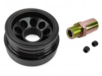 Проставка под масляный фильтр Subaru BRZ (черный)