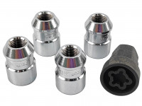 TPI гайки с секреткой 28мм M12*1.50 (комплект 4шт)