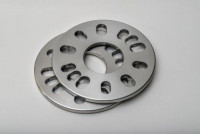 Проставки ступичные универсальные фрезерованные 5мм 4х98, 4x100, 5х100, 4x114.3, 5x114.3 (пара)