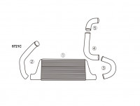 Пайп нижний правый Toyota Mark 2 JZX110