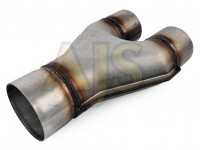 Переходник выхлопных систем Magnaflow style (Y-pipe) 51ммх2 - 57мм