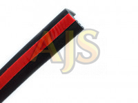 Резинка уплотнительная для боковых окон автомобиля (черный)