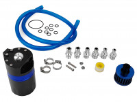 Маслосборник разборный с сеткой и фильтром 0.25л (синий)