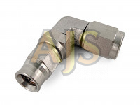 Фитинг тормозной AN3 90 градусов SS