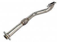 Даунпайп Honda Civic под турбину т3,  т4 с гофрой