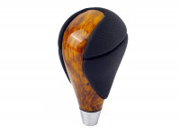 Ручка КПП кожаная Toyota, Lexus (черный)