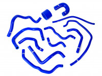 Патрубки системы охлаждения Subaru Forester SG5 SG9 турбо малый набор (черный)