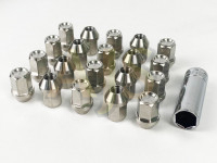 Гайки колесные Rays style M12х1.5 35мм (хром)