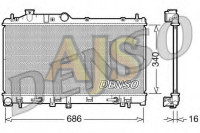 Радиатор двигателя Denso Subaru Impreza GR, GH, Legacy BL, BP, Outback BL 03-11