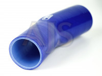 Патрубок силиконовый 20 градусов 51 - 57 мм (синий)