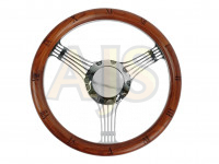 Руль Hot Rod style с адаптером 3 спицы