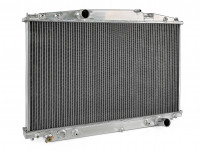 Радиатор алюминиевый Toyota Soarer 50мм V8 1UZ AT AJS (серый)