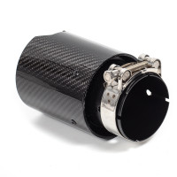 Насадка на глушитель M style с карбоном 63х92мм (глянец)